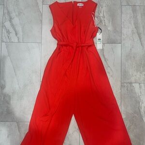 Calvin Klein Vibrant Red Jumpsuit